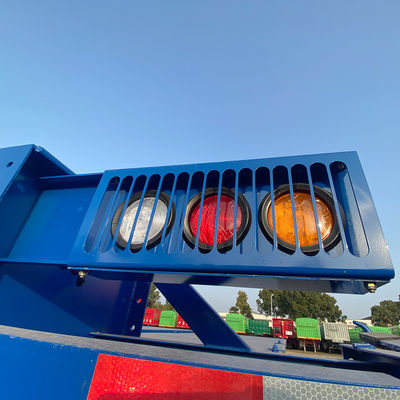 JOST 2 velocità tre assi 40ft container semi-camion a pianta piatta in Africa