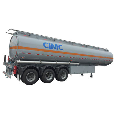 CIMC HUAJUN 3 assi Diesel Tanker Truck Trailers 30000L-60000L Fuel Tank Semi-Trailer