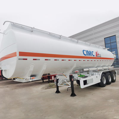 Fuwa 3 assi 45000 litri di combustibile in lega di alluminio o di acciaio inossidabile Cement Tanker Trailers