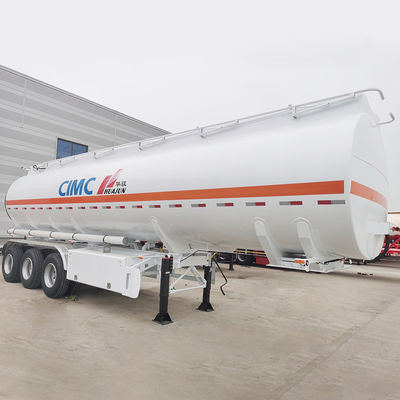 Fuwa 3 assi 45000 litri di combustibile in lega di alluminio o di acciaio inossidabile Cement Tanker Trailers