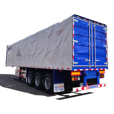 CIMC HUAJUN Semi rimorchio per rimorchio laterale per autocarri in acciaio 13750*2500 CN HEN 50t Ce