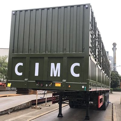 Semi-remorchi con recinzione e traliccia T700/Q345 in acciaio