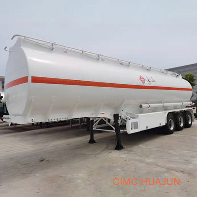 Fuwa 3 assi 45000 litri di combustibile in lega di alluminio o di acciaio inossidabile Cement Tanker Trailers