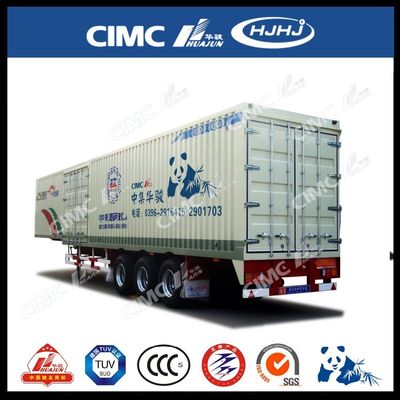 CIMC HUAJUN Semi rimorchio per rimorchio laterale per autocarri in acciaio 13750*2500 CN HEN 50t Ce