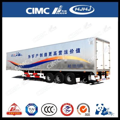 CIMC HUAJUN Semi rimorchio per rimorchio laterale per autocarri in acciaio 13750*2500 CN HEN 50t Ce