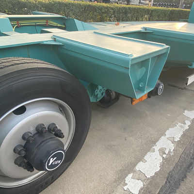 45 tonnellate semirimorchio a letto basso utilizzato per il camion rimorchio per il trasporto delle vostre attrezzature industriali