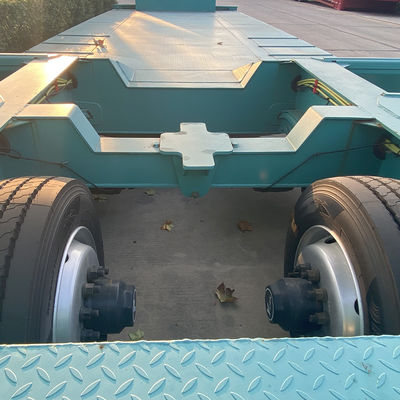45 tonnellate semirimorchio a letto basso utilizzato per il camion rimorchio per il trasporto delle vostre attrezzature industriali