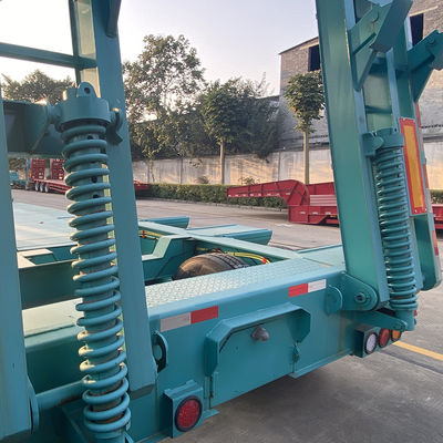 45 tonnellate semirimorchio a letto basso utilizzato per il camion rimorchio per il trasporto delle vostre attrezzature industriali