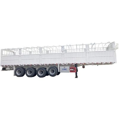 CIMC HUAJUN 60 tonnellate High Side Board Fence Semi Transport Trailer con certificazione CE