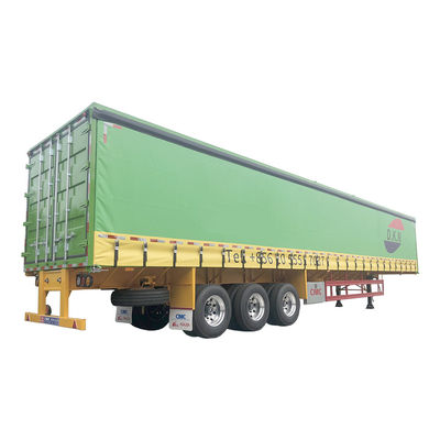 50 tonnellate di capacità Thailand Style 40ft Flatbed Container Trailer per carico secco e leggero