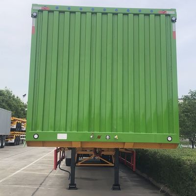 50 tonnellate di capacità Thailand Style 40ft Flatbed Container Trailer per carico secco e leggero