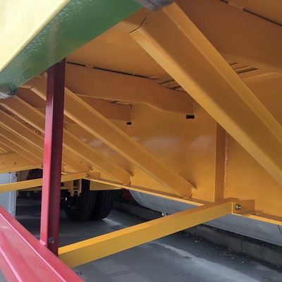 50 tonnellate di capacità Thailand Style 40ft Flatbed Container Trailer per carico secco e leggero