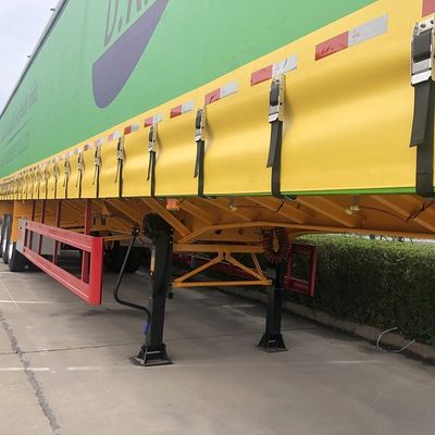 50 tonnellate di capacità Thailand Style 40ft Flatbed Container Trailer per carico secco e leggero