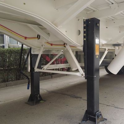 CIMC HUAJUN Trailer Curtain Tensioner 3 Assi 40 ft Drop Deck per il trasporto di merci secche
