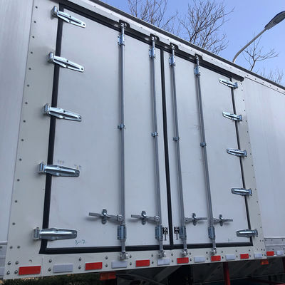 JOST Landing Gear Van Type Trailer Box Trailer 70CBM Semi Trailer per clienti B2B