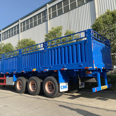 Gruppo CIMC HUAJUN 4 assi Max Payload 60T Container Trailer Fence Cargo Semi-trailer