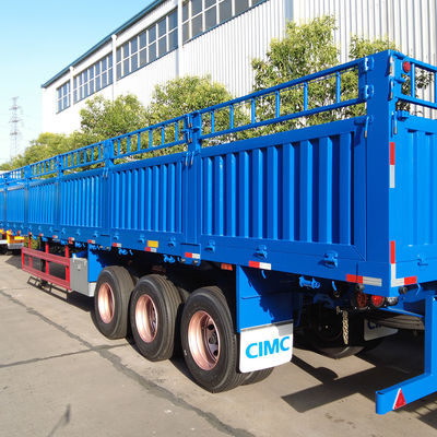 Gruppo CIMC HUAJUN 4 assi Max Payload 60T Container Trailer Fence Cargo Semi-trailer