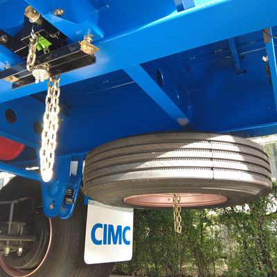 Gruppo CIMC HUAJUN 4 assi Max Payload 60T Container Trailer Fence Cargo Semi-trailer