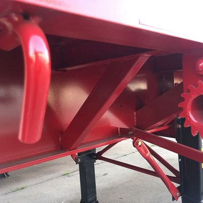Camion rimorchio Clienti opzionale triasse trasporto merci recinzione tenda semirimorchio