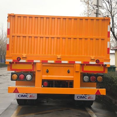 CIMC HUAJUN 3 assi recinzione semirimorchio merci con carico massimo 25001-30000 kg