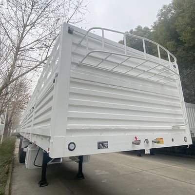 Clienti opzionale CIMC HUAJUN semirimorchio per recinzioni forti rimorchi 60tons 80tons