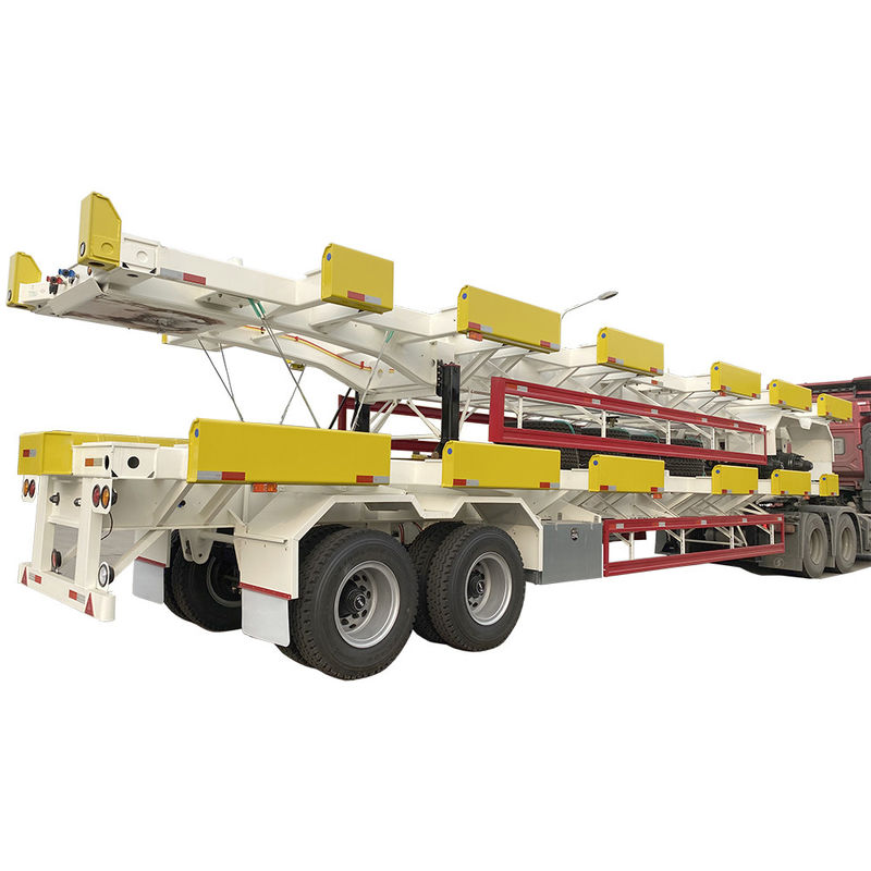 CIMC HUAJUN WABCO Valore 1540 Skeleton Container Semi-trailer per 20ft 40ft Container