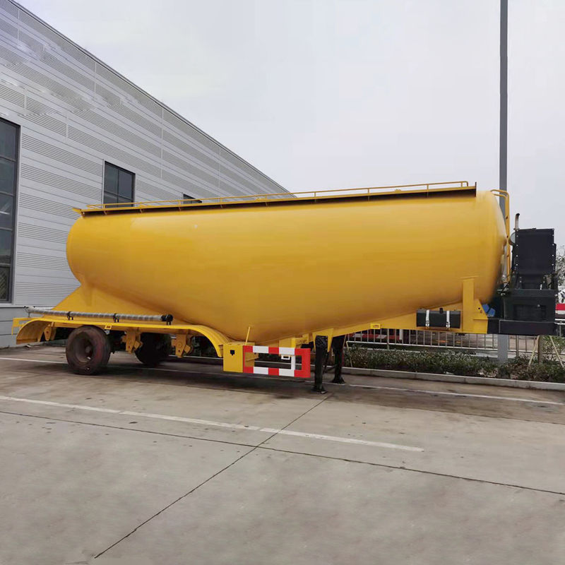 Trasporto di polvere minerale 3 assi 45cbm Cimento semirimorchio Cisterna con asse Fuwa
