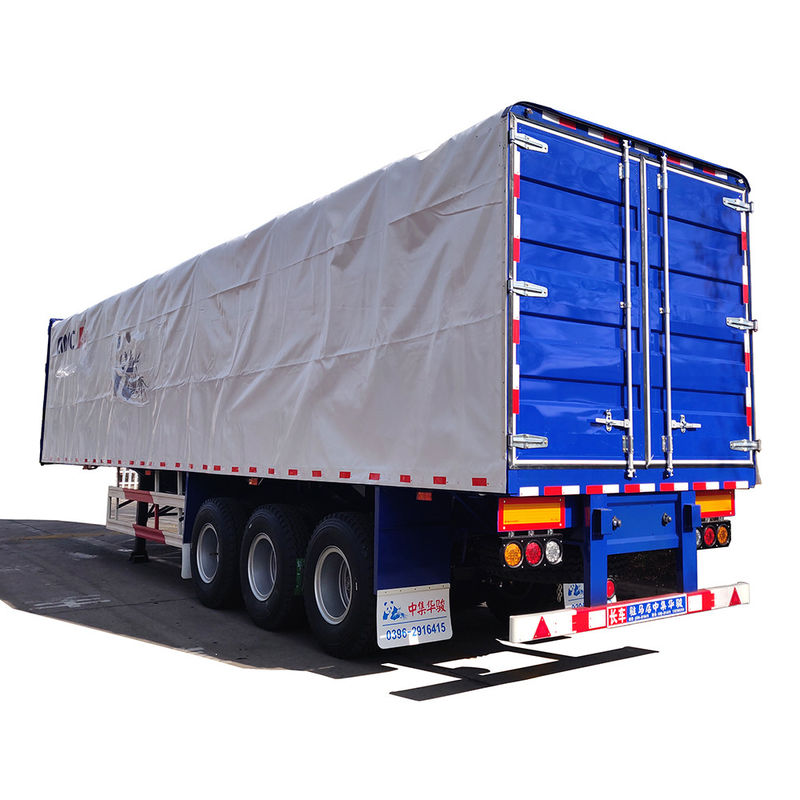 CIMC HUAJUN Semi rimorchio per rimorchio laterale per autocarri in acciaio 13750*2500 CN HEN 50t Ce