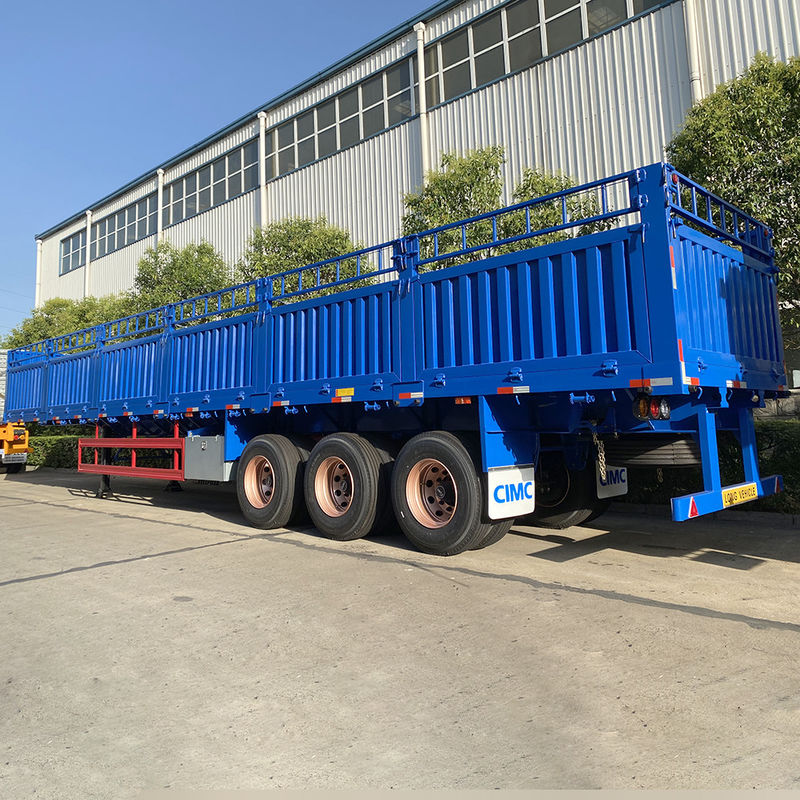 Gruppo CIMC HUAJUN 4 assi Max Payload 60T Container Trailer Fence Cargo Semi-trailer